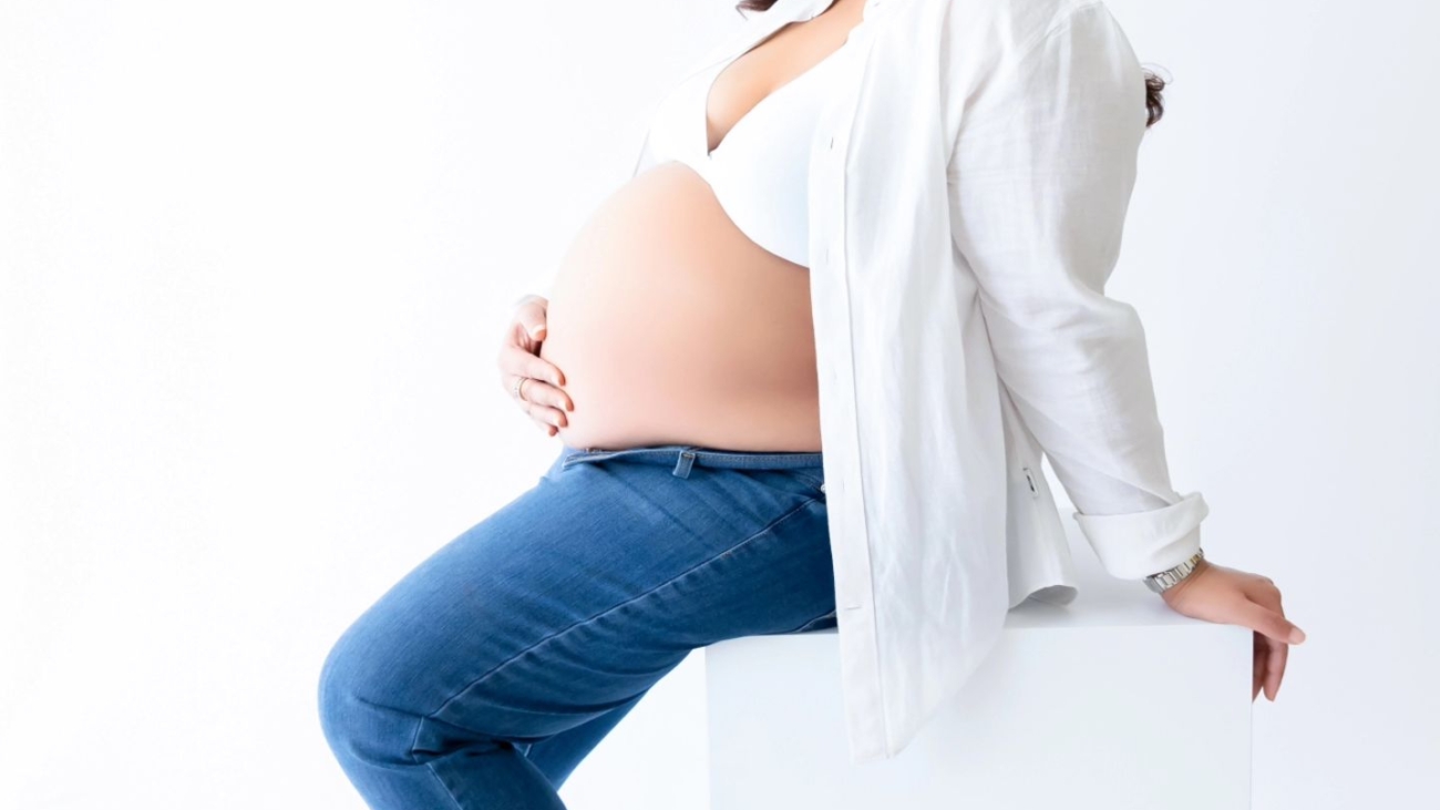 maternity photography session ohio